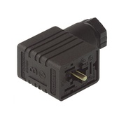 ASCO SOLENOID VALVE CONNECTOR&lt;BR&gt;FORM B IND 2+G PG9 CG FW 250V (BK)